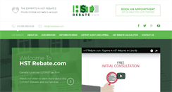 Desktop Screenshot of hstrebate.com
